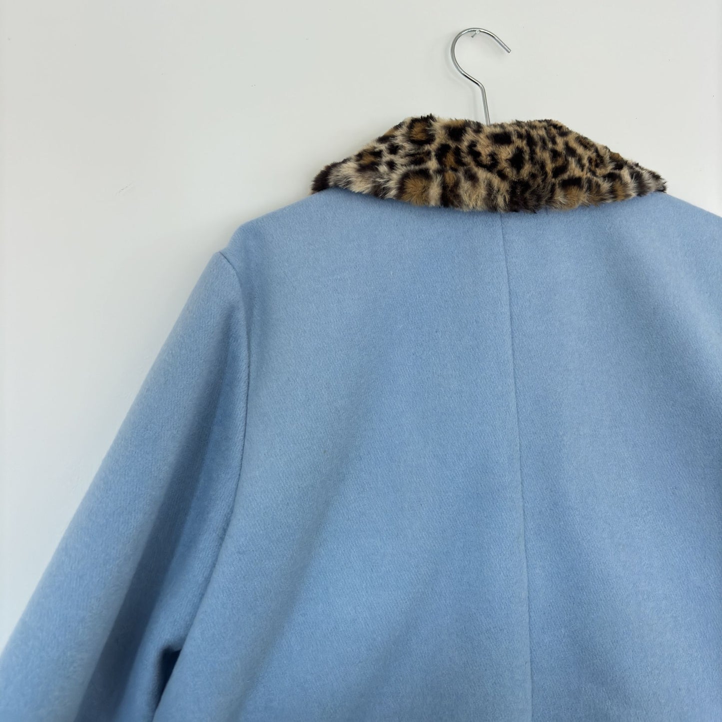 WOOL COAT BLUE