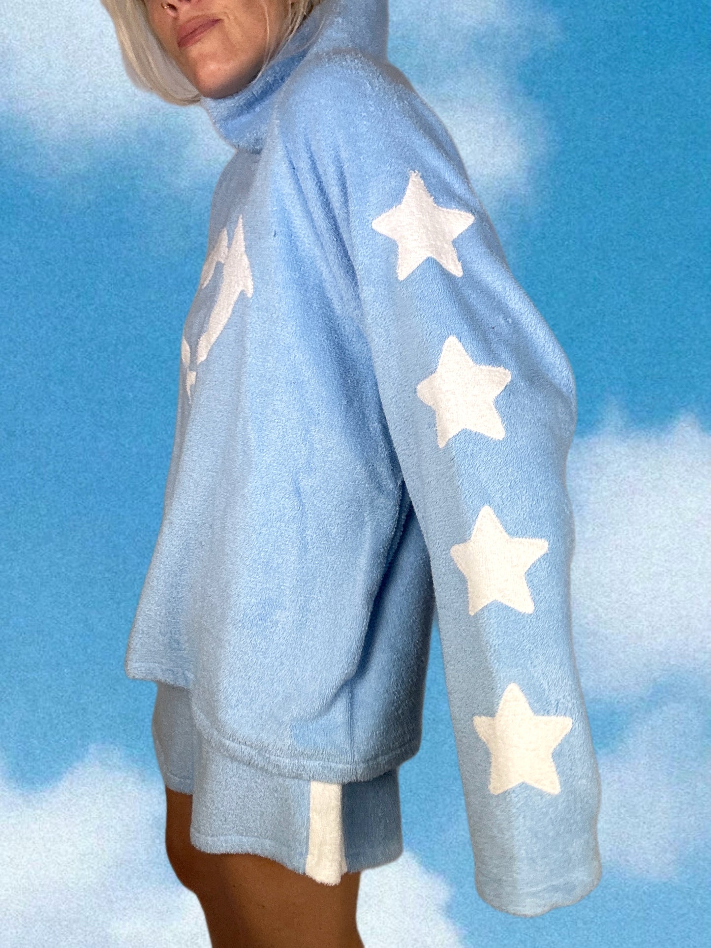 TERRY TOWELLING DOLPHIN JUMPER