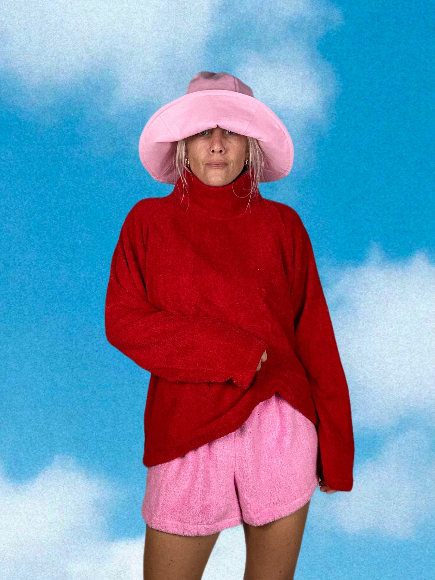TERRY TOWELLING JUMPER