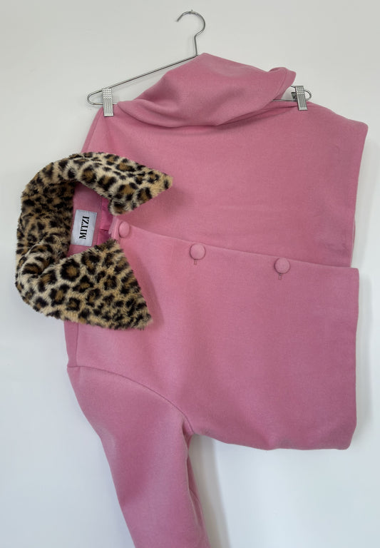 WOOL COAT PINK